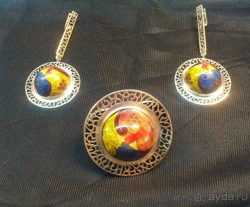 МИНАНКАРИ-грузинская перегородчатая эмаль