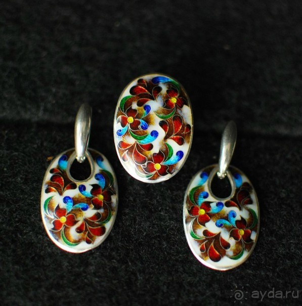 МИНАНКАРИ-грузинская перегородчатая эмаль