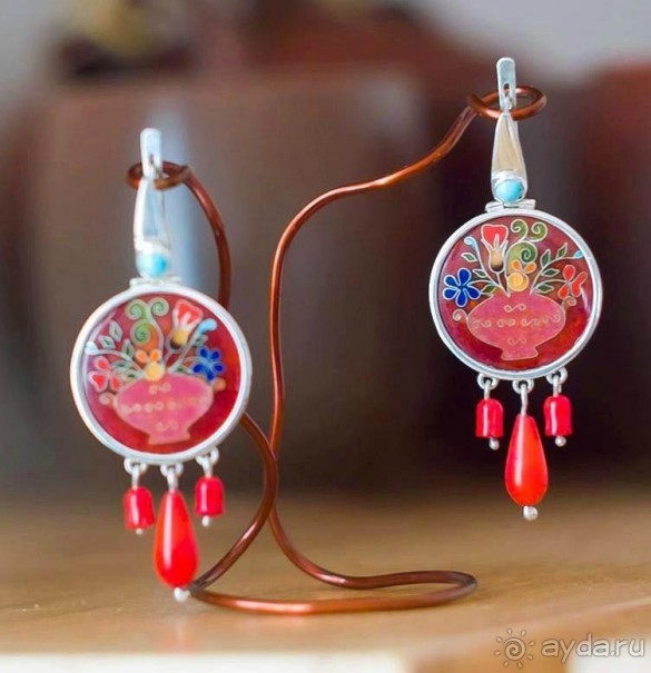 МИНАНКАРИ-грузинская перегородчатая эмаль