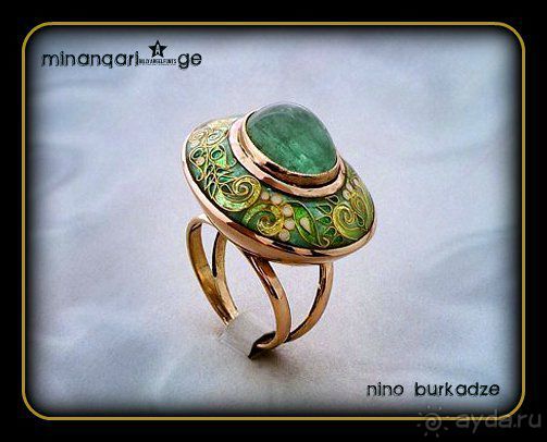 МИНАНКАРИ-грузинская перегородчатая эмаль