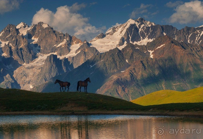 Грузия Казбеги Гудаури Ананури