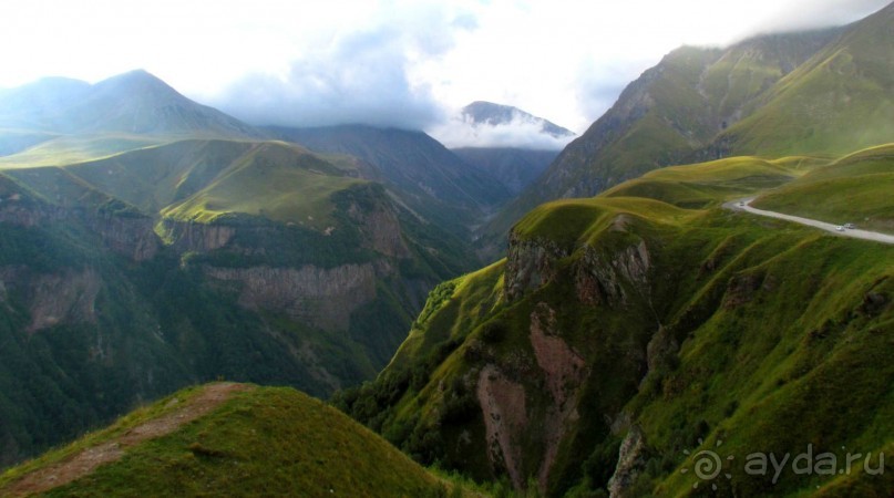 Грузия Казбеги Гудаури Ананури