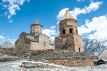 Грузия Казбеги Гудаури Ананури