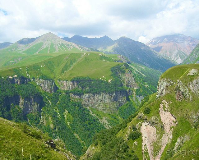 Грузия Казбеги Гудаури Ананури