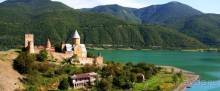 Грузия Казбеги Гудаури Ананури