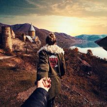 Грузия Казбеги Гудаури Ананури