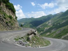 Грузия Казбеги Гудаури Ананури