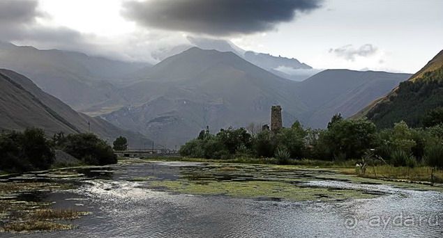 Грузия Казбеги Гудаури Ананури