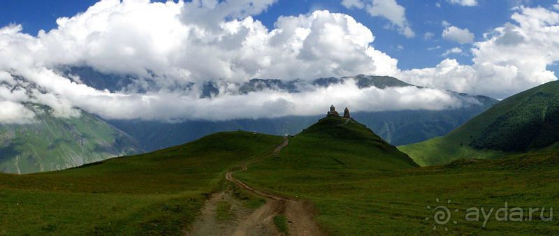 Грузия Казбеги Гудаури Ананури