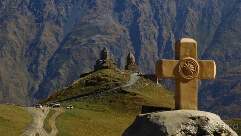Грузия Казбеги Гудаури Ананури