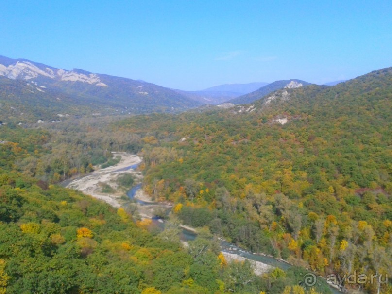 Грузия Крепость Уджарма  