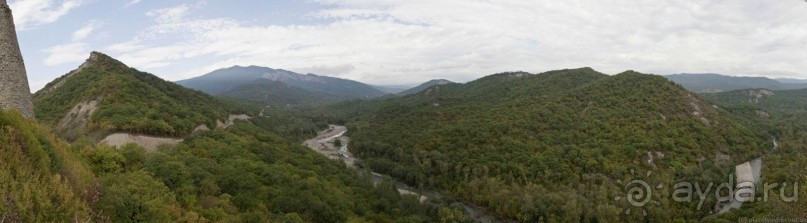 Грузия Крепость Уджарма  