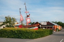 Поход в Данию с ребенком, палаткой и на самолете!