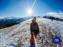 Альбом отзыва "Необычный Фрирайд и Бэккантри в Киргизии. Часть 01: О горнолыжной базе Каракол и климате"