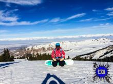 Альбом отзыва "Необычный Фрирайд и Бэккантри в Киргизии. Часть 01: О горнолыжной базе Каракол и климате"