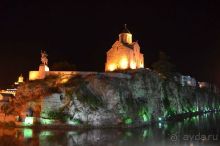 Ночной Тбилиси.