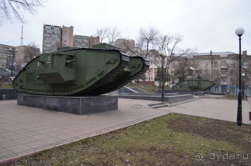 Луганский вояж. Самцы Mk V.