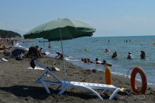 Грузинские "Канары". Пляж Магнетити-Уреки.