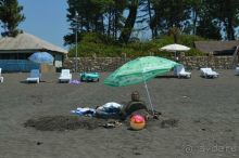 Грузинские "Канары". Пляж Магнетити-Уреки.