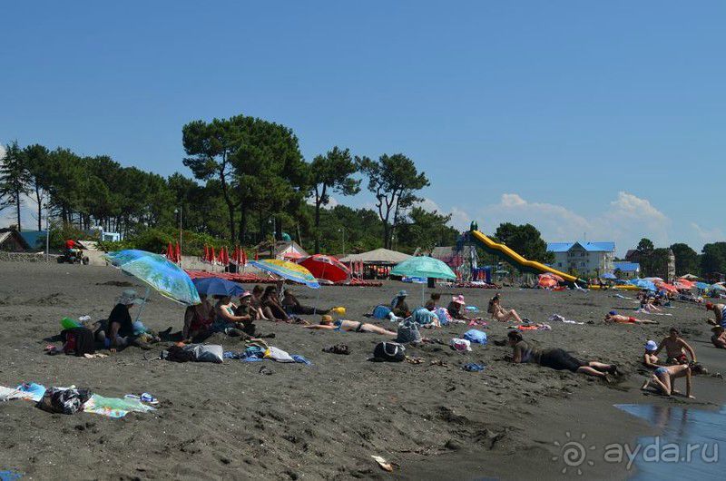 Грузинские "Канары". Пляж Магнетити-Уреки.