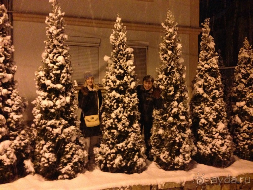 Просто в баре.