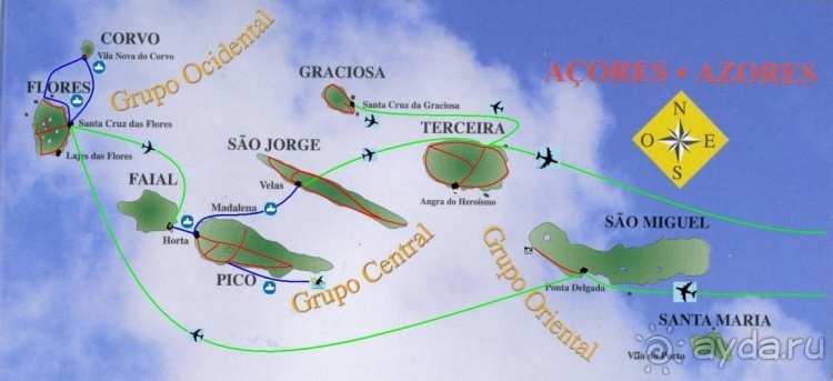 Азоры это шо?" и "Aзоры это хде"? Остров 1.Sao Miguel