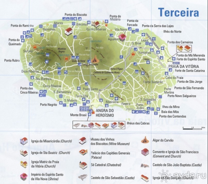 "Азоры это шо?" и "Азоры это хде?". Остров 8. Terceira