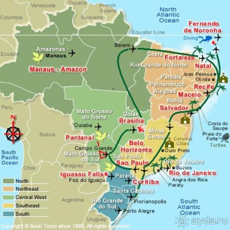 Альбом отзыва "Живая Бразилия. Часть 1. Штат Santa Catarina."