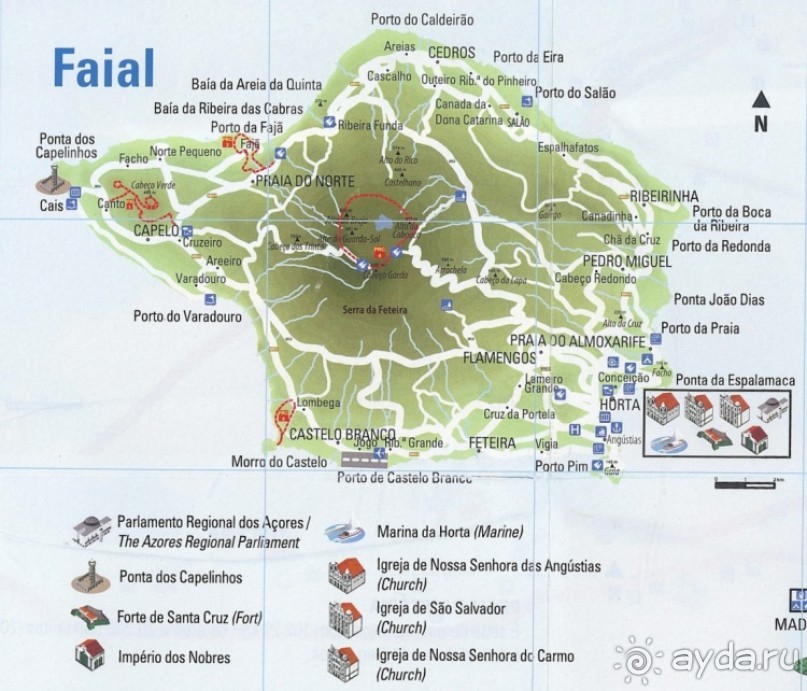 "Азоры это шо?" и "Азоры это хде?". Остров 4. Faial