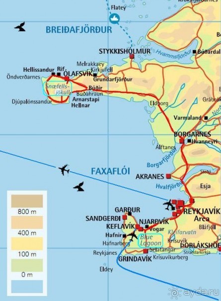 Западная Исландия. Первое знакомство с островом.