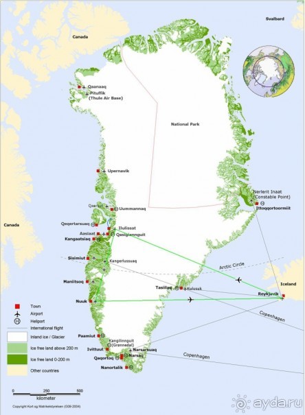 Сев. Гренландия, часть 1. Илулисат и Фабрика айсбергов