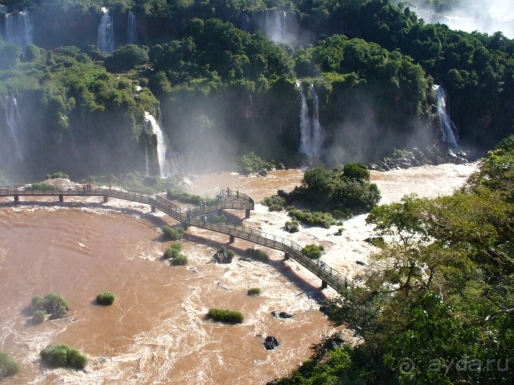 Альбом отзыва "Бразилия по-простому. 2. Бразильские водопады Игуасу."