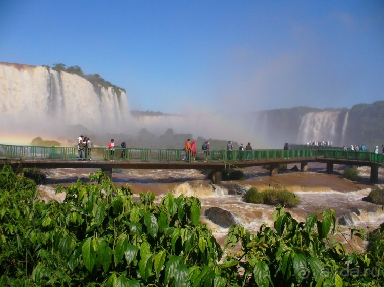 Бразилия по-простому. 2. Бразильские водопады Игуасу.
