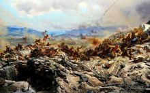 Великий памятник великому месту: диорама "штурм Сапун-горы 7 мая 1944 года"