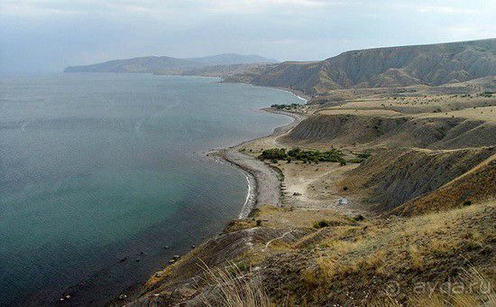 Мыс Меганом - одно из самых мистических и красивых мест Крыма