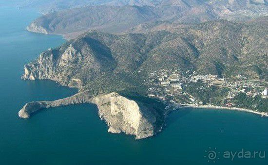 Мыс Меганом - одно из самых мистических и красивых мест Крыма