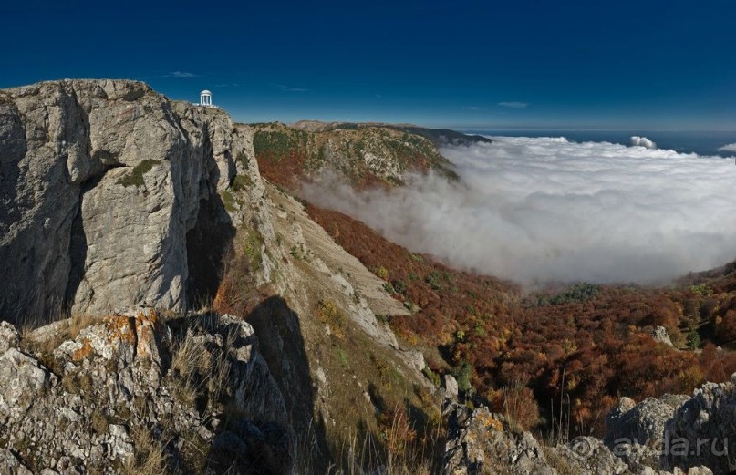 Поднебесная Крыма на вершине горы Шаган-Кая