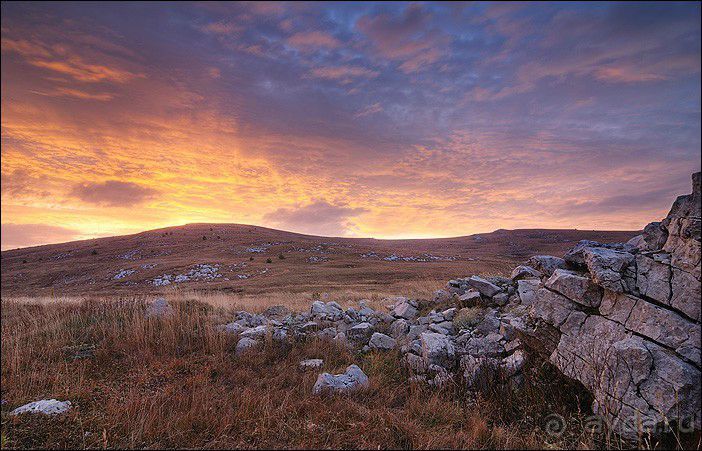 Самый высокий массив Крыма - Бабуган-яйла