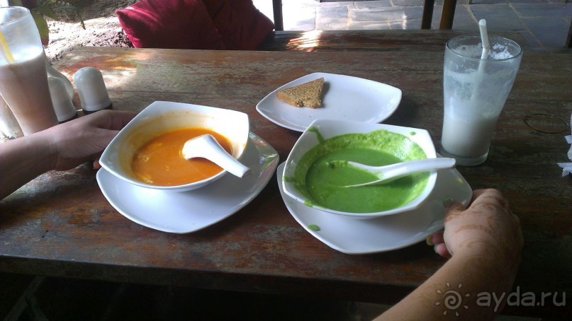 вкуснейшие супчики томатный с базиликом и шпинатный