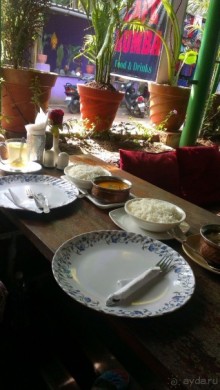 обед в кафе Палолема