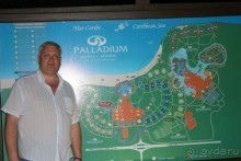 очень огромная территория отеля, люди рассредоточены и нет эффекта, как в Турции по постоянству лиц