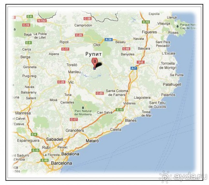 Испания. О сказках города Рупит