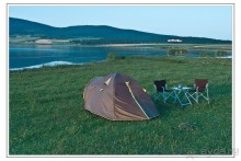 Грузия. О тонкостях забивания колышек при установке палатки