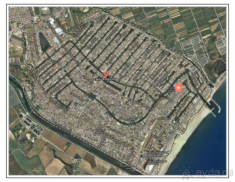 Испания. Человекопадение в Эмпуриабрава