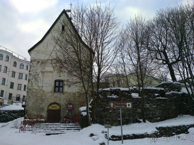 Из Москвы в Выборг через Питер на пару дней в декабре