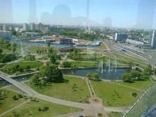 Национальная Библиотека Беларуси-смотровая площадка