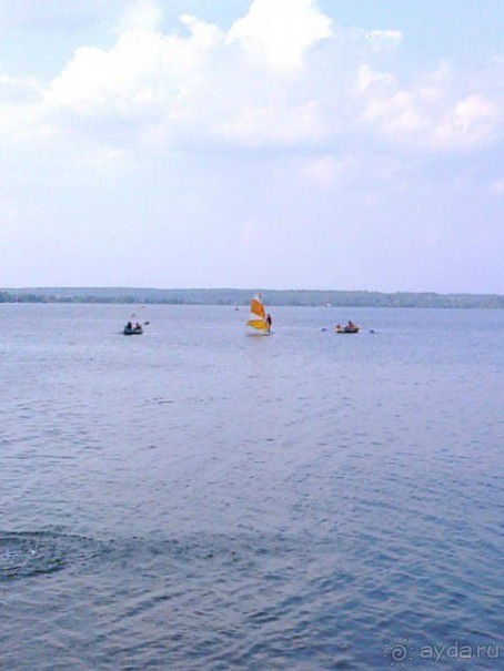 На Сенежском озере в выходные