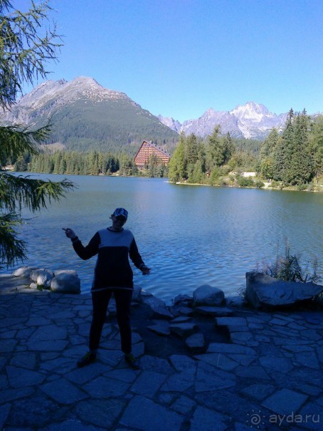 Озеро Штрбске Плесо в Высоких Татрах