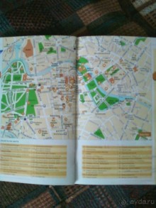 КАРТА ЦЕНТРА ГОРОДА В КНИГЕ