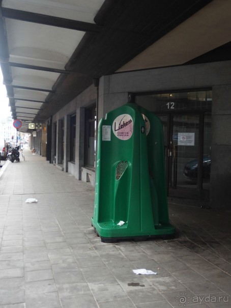 ПИСУАРЫ НА УЛИЦАХ БРЮССЕЛЯ